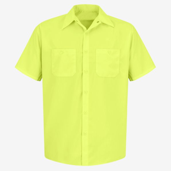 Enhanced Visibility Short-Sleeve Work Shirt