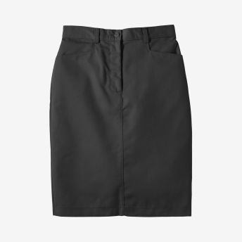 Chino Mid-Length Skirt