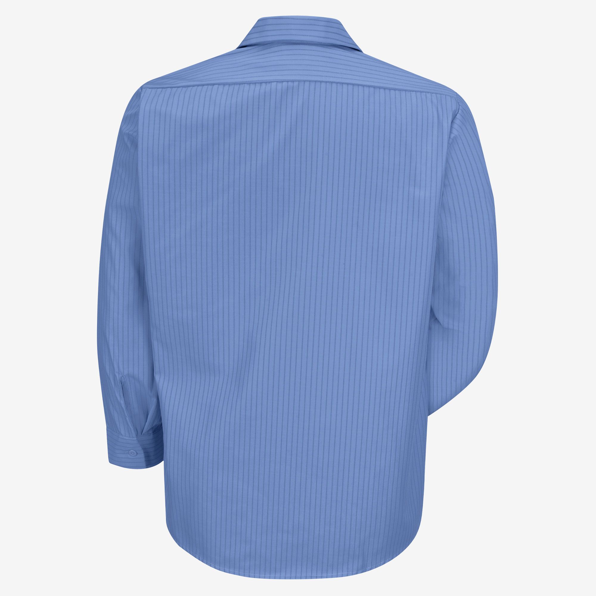 Long-Sleeve Industrial Stripe Work Shirt
