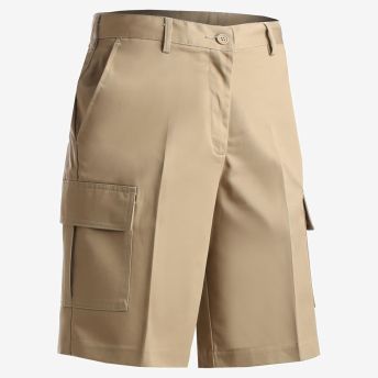 Ladies Blended Cargo Chino Short