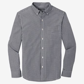 Port Authority Broadcloth Gingham Easy Care Shirt