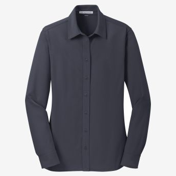 Port Authority Women's Dimension Knit Dress Shirt