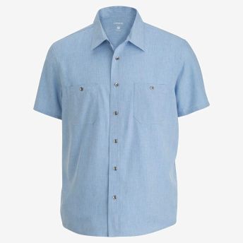 Melange Camp Shirt