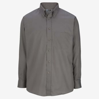Mens Easy Care Long Sleeve Poplin Shirt