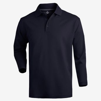 Hi-Performance Mesh Long Sleeve Polo