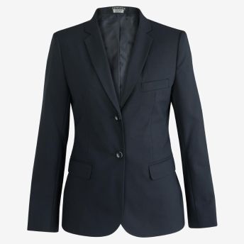 Ladies Single Breasted Poly/Wool Suit Coat