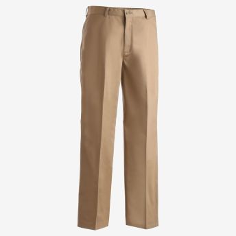 Mens Easy Fit Chino Flat Front Pant