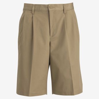 Mens Utility Chino Pleated Front Short