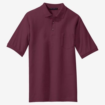 Port Authority Tall Silk Touch Polo with Pocket