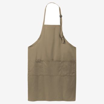 Port Authority Easy Care Extra Long Bib Apron with Stain Release