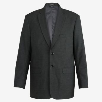 Mens Single Breasted Poly/Wool Suit Coat