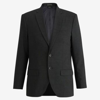 Mens Single Breasted Poly/Wool Suit Coat