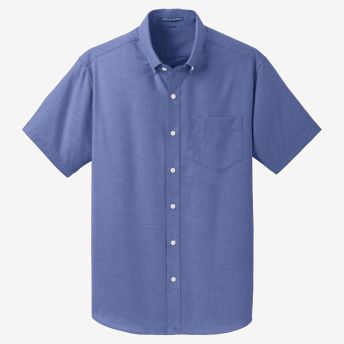 Port Authority Short Sleeve SuperPro Oxford Shirt