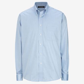 Wrinkle-Free Oxford Long-Sleeve Dress Shirt