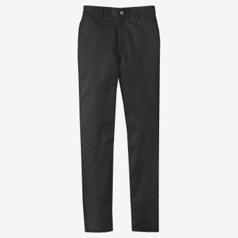 Twill Flat-Front Pant