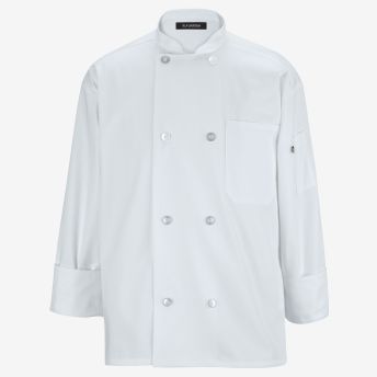 8 Button Long-Sleeve Chef Coat