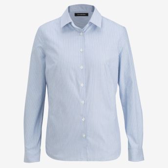 Wrinkle-Free Oxford Long-Sleeve Dress Shirt