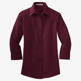 Port Authority Women's 3/4-Sleeve Easy Care Shirt