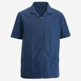 Zip-Front Smock