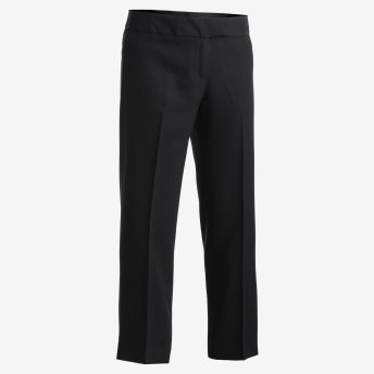 Ladies Mid-Rise Flat Front Hospitality Pant