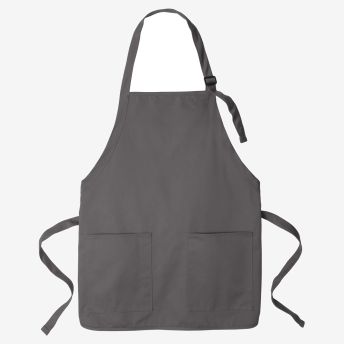Port Authority Medium-Length Two-Pocket Bib Apron