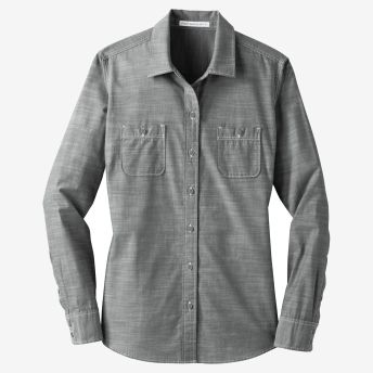 Port Authority Women's Slub Chambray Shirt
