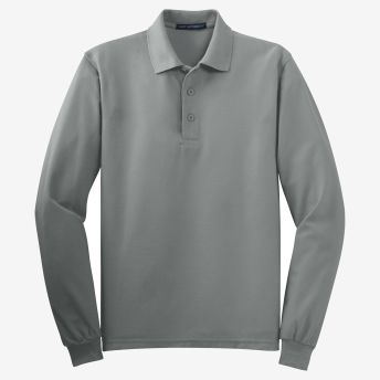 Port Authority Tall Silk Touch Long Sleeve Polo