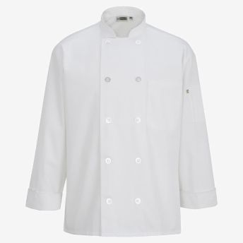 10 Button Chef Coat With Mesh