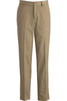 Mens Ez Fit Utility Chino Flat Front Pant