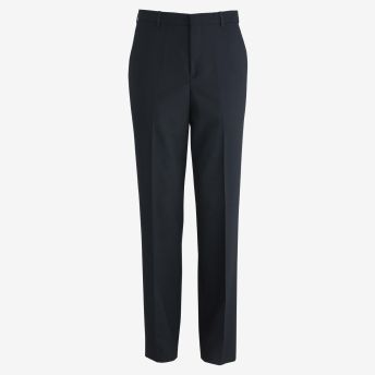 Mens Flat Front Poly/Wool Pant