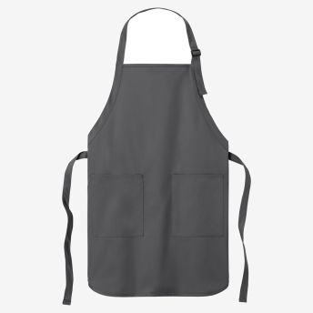 Port Authority Full-Length Two-Pocket Bib Apron