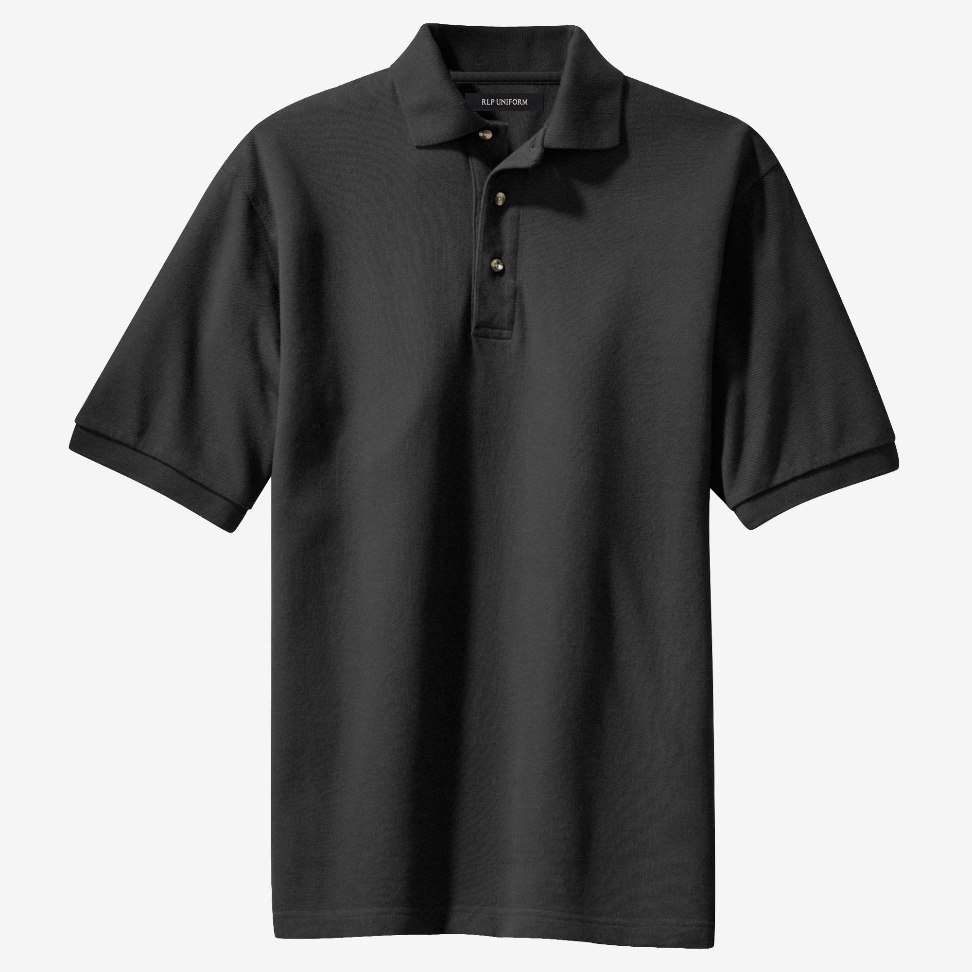 Heavyweight Cotton Pique Polo