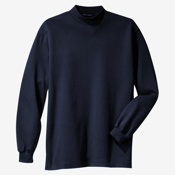 Port Authority Interlock Knit Mock Turtleneck