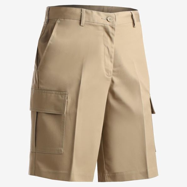 Ladies Blended Cargo Chino Short