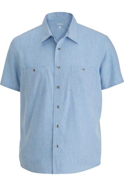 Melange Camp Shirt