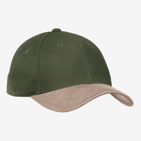 Two-Tone Brushed Twill Cap