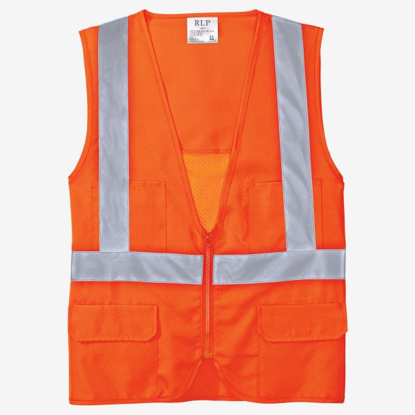 High Visibility Mesh Back Safety Vest