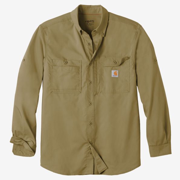 Carhartt Force® Ridgefield Solid Long-Sleeve Shirt