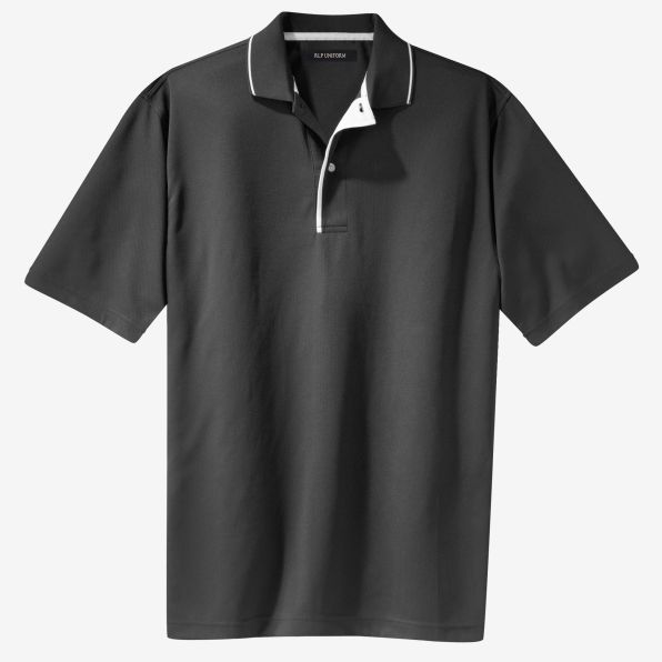 Dri-Mesh Polo with Tipped Collar and Piping