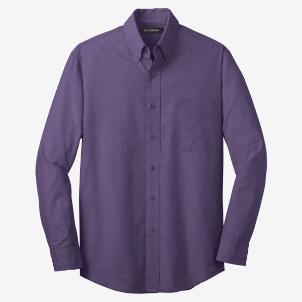 Crosshatch Easy Care Long-Sleeve Shirt