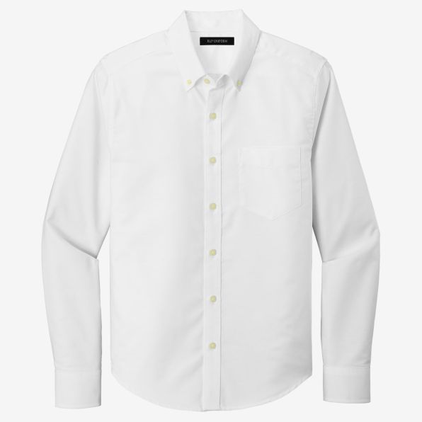 SuperPro Untucked Long-Sleeve Oxford Shirt