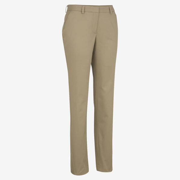 Ladies Slim Chino Flat Front Pant