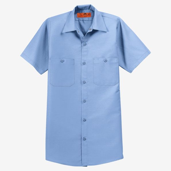 Red Kap Short Sleeve Industrial Work Shirt