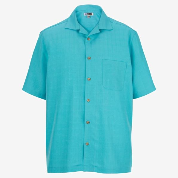 Jacquard Batiste Camp Shirt