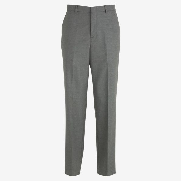 Mens Flat Front Poly/Wool Pant