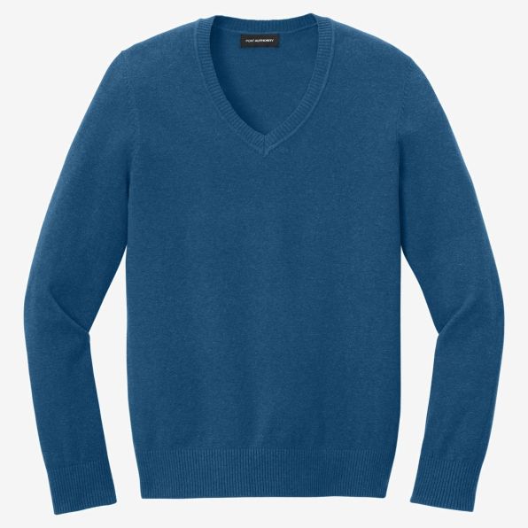 Port Authority Women's Easy Care V-Neck Sweater