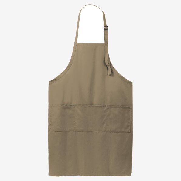 Port Authority Easy Care Extra Long Bib Apron with Stain Release