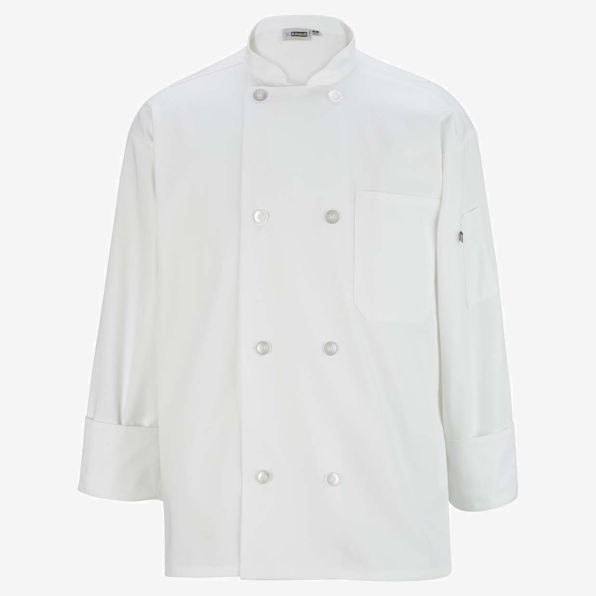 8 Button Long Sleeve Chef Coat