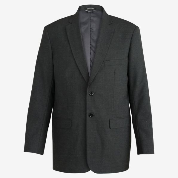 Mens Single Breasted Poly/Wool Suit Coat