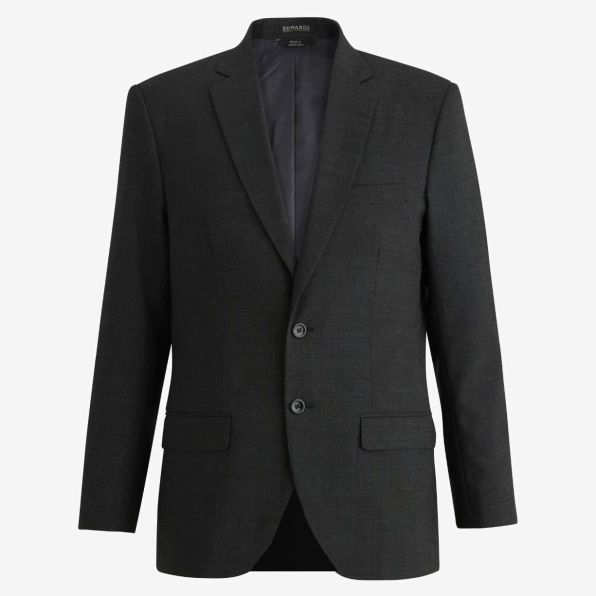 Mens Single Breasted Poly/Wool Suit Coat